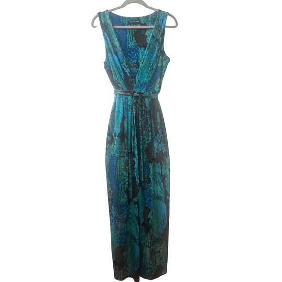 Jones New York Green Maxi Party Dress - Picture 1 of 7